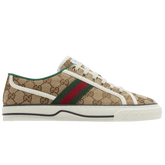 Gucci Tennis 1977 Sneakers / Trainers Brown / White / Green / Red